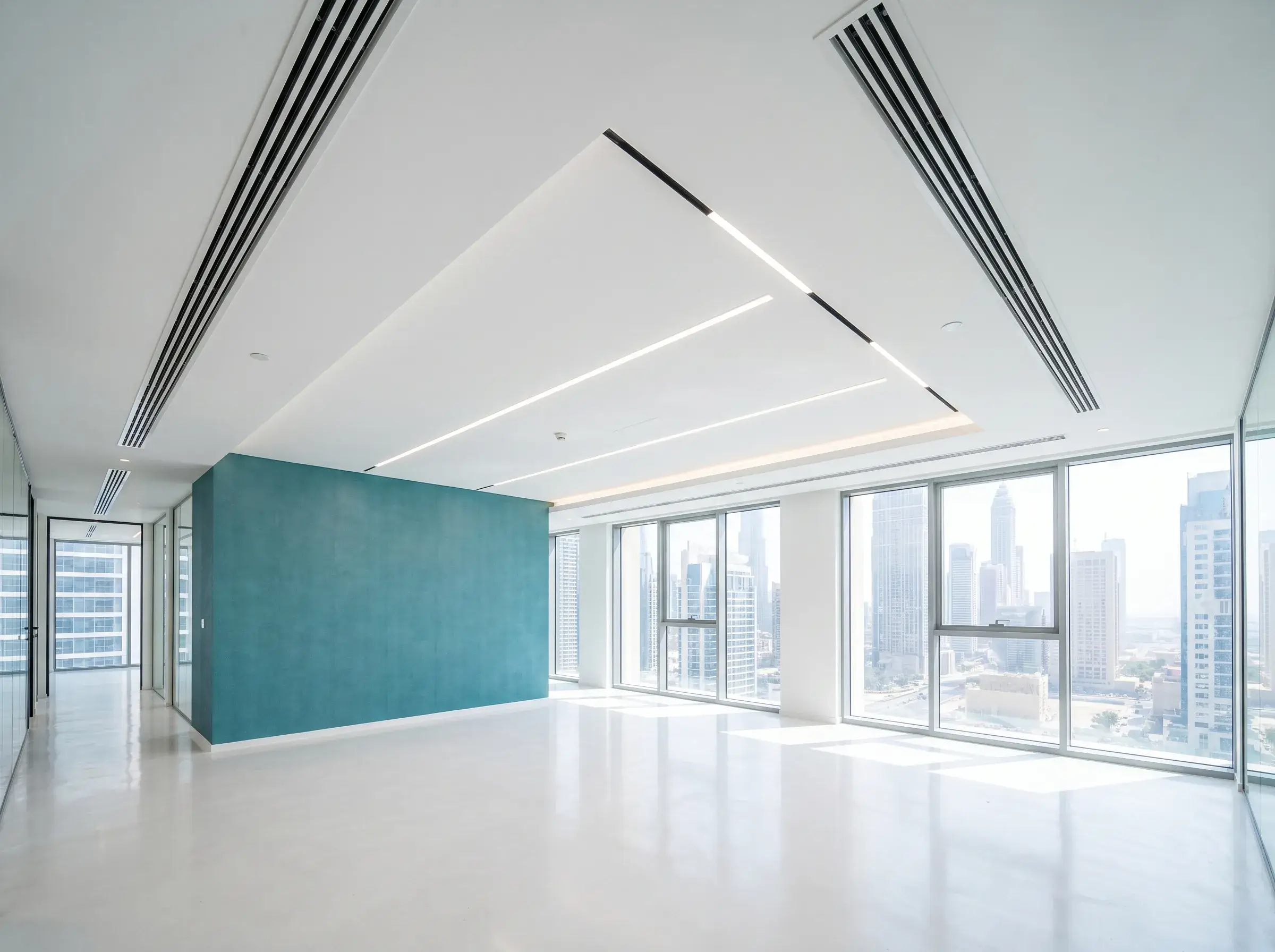Commercial HVAC fit-out in Business Bay, Dubai