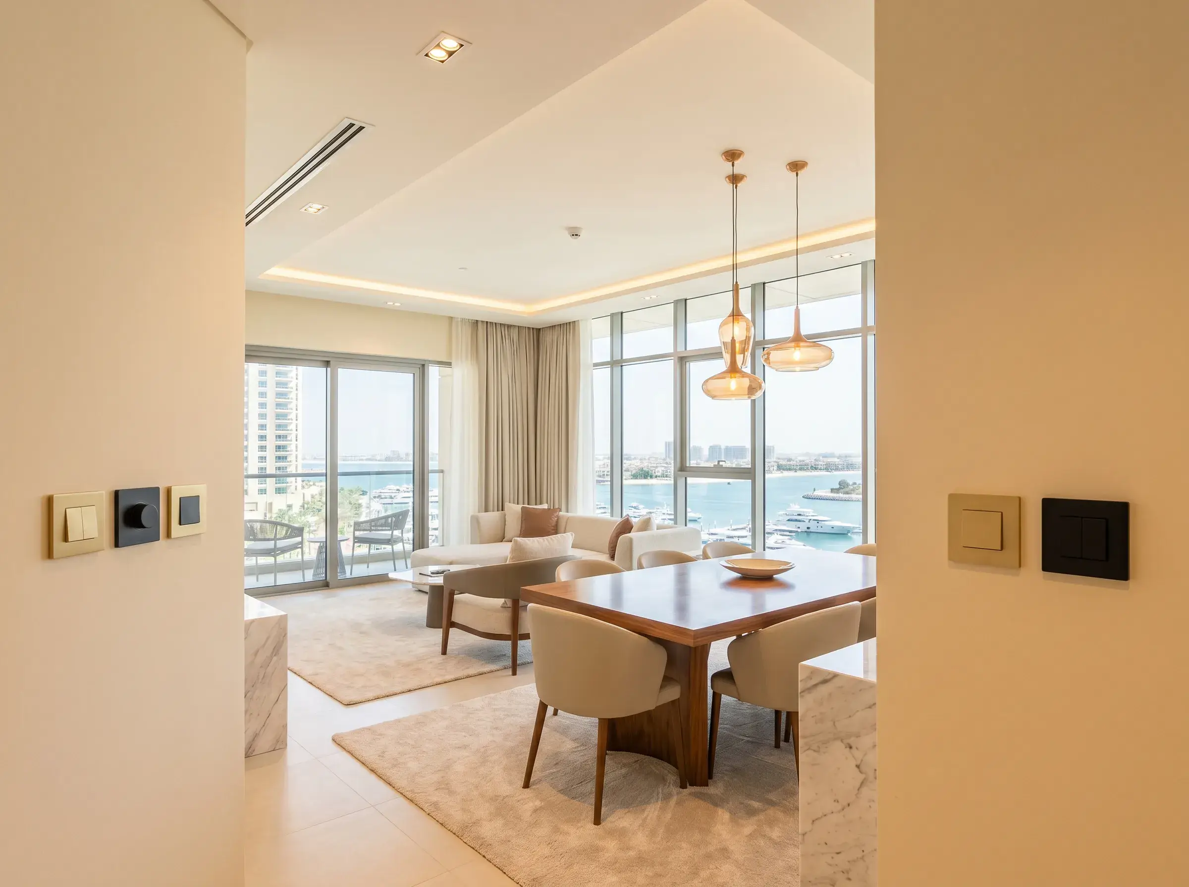 Residential electrical upgrade in Dubai Marina